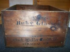 Antique wood crate for sale  Little Falls