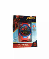 SuperMan LCD relógio digital infantil luzes piscantes pulseira azul Superman DC Heroes NOVO, usado comprar usado  Enviando para Brazil