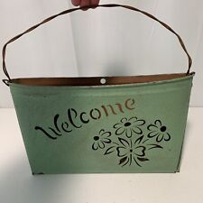Rustic metal welcome for sale  Toccoa