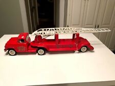 1950s Buddy L BLFD #3 pressed steel extension ladder fire truck toy vintage 26" for sale  Woodstock