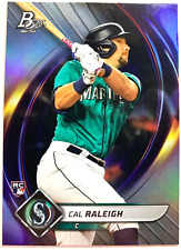 CAL RALEIGH ROOKIE • 2022 Bowman Platinum #83 • SHARP SEATTLE MARINERS RC!!!, used for sale  Shipping to South Africa