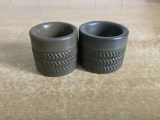 Denby Chevron - 2 x Egg Cups - 3 Bands for sale  CAMBERLEY