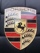 Porsche emaille wappen gebraucht kaufen  Aichach