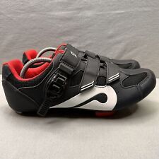Peloton PL-SH-02 Mens Size 45 (US 11) Cycling Shoes Spin Bike Black White Red for sale  Shipping to South Africa