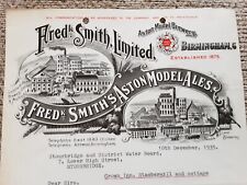 Letterhead billhead warks for sale  BRIDGNORTH