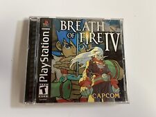 Breath of Fire IV (Sony PlayStation 1 PS1, 2000) COMPLETO CIB raro RPG Capcom comprar usado  Enviando para Brazil
