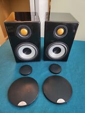 Monitor Audio Radius 90 (Matching Set) Bookshelf Speakers Piano Black Working, used for sale  Shipping to South Africa