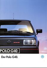 Polo g40 brochure d'occasion  Expédié en Belgium
