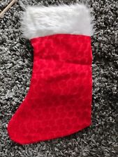 Fluffy christmas stocking for sale  WISBECH