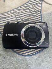 Cámara digital de bolsillo Canon Powershot a3350 is 16 mp negra buen estado película segunda mano  Embacar hacia Argentina
