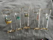 Vintage schooner glasses for sale  ABINGDON