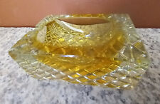 Amber glass heavy for sale  MUIR OF ORD