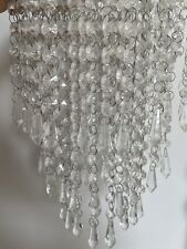 Crystal pendant chandelier for sale  Shipping to Ireland
