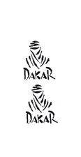 Dakar vinyl decal for sale  EXETER
