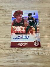 GABE VINCENT RC 2020-21 Panini Illusions #RS-GVC Rookie Signs AUTO Heat Lakers for sale  Shipping to South Africa