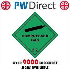 Sign compressed gas for sale  BACUP