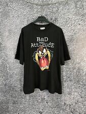 Camiseta Masculina Warner Bros 1996 Taz Bad Attitude Vintage Tamanho G Grande comprar usado  Enviando para Brazil