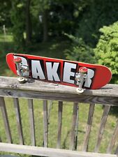 32” Baker Skateboard Company deck de madeira 52 mm rodas completas ex+ estado skate comprar usado  Enviando para Brazil