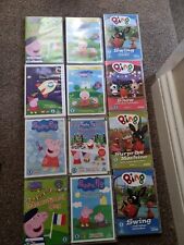 Children's DVD Bundle Peppa Pig And Bing, used for sale  WEDNESBURY