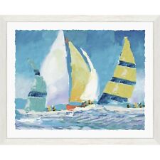 Abstract sailboat wall for sale  North Hills