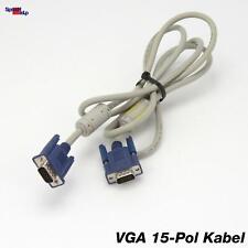 CABLE VGA SVGA 15 POLOS PIN 1.8M METRO PANTALLA MONITOR TFT LCD TV LED CALIDAD segunda mano  Embacar hacia Argentina