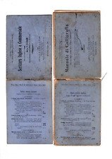 Manuali calligrafia 1905 usato  Italia