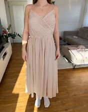 Abendkleid knielänge beige gebraucht kaufen  Osnabrück