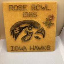 Vintage Wire Art, Signed by John L. Newman, Urbandale, Iowa Hawkeyes 1986 for sale  Shipping to South Africa