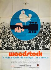 Affiche cinéma woodstock d'occasion  Toulouse-