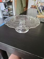 Used, Vintage Glass Cake Stand. 10 Inches. Excellent Condition  for sale  Shipping to South Africa