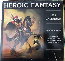 Heroic fantasy calendar for sale  Rochester