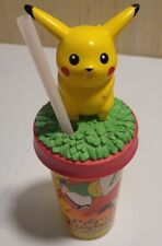 Nintendo Pokemon Pikachu Tumbler Cup com Palha 1999 Jazwares 16oz, usado comprar usado  Enviando para Brazil