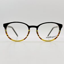 vonBogen Brille Damen oval braun gelb crazy Mod. 1235 Xperience NEU comprar usado  Enviando para Brazil