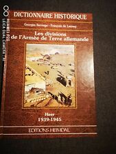 Dictionnaire historique divisi d'occasion  Saint-Genest-Lerpt