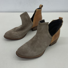 Diba True Bootie Women's Size 8 Two Tone Brown Leather Preowned for sale  Shipping to South Africa