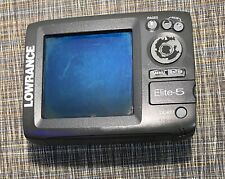 LOWRANCE ELITE-5  HEADUNIT ONLY /NO POWERCORD OR  Stand for sale  Shipping to South Africa