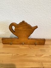 Vtg wood teapot for sale  Tacoma
