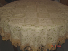 Nappe lin broderies d'occasion  Roubaix