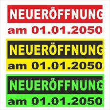 Banner neueröffnung wunschdat gebraucht kaufen  Heidenrod