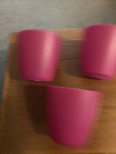 Paquete De 3 carril de cocina de Ikea Bagel contenedor de almacenamiento de color rosa segunda mano  Embacar hacia Spain