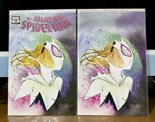 Amazing Spider-Man #56 Melocotón Momoko Spider-Gwen Vestido Comercial y Variante Virgen Set, usado segunda mano  Embacar hacia Argentina