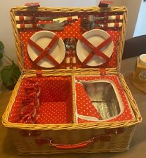 Wicker picnic basket for sale  TUNBRIDGE WELLS
