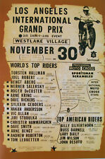 Vintage motocross poster for sale  Nipomo