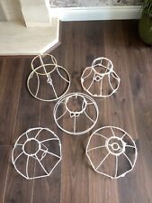 Metal lampshade frames for sale  WICKFORD