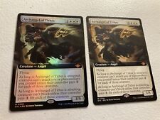 2 x mtg foil Archangel of Tithes, 1 borderless, Outlaws of Thunder Junction for sale  Shipping to South Africa