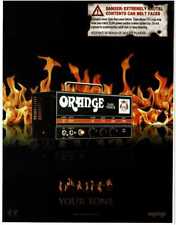 2011 ORANGE Dark Terror Amplificador Amplificador Cabeça revista anúncio comprar usado  Enviando para Brazil