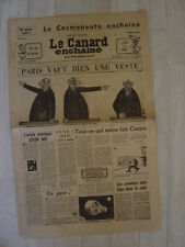 retro-collection-ancienne revue LE CANARD ENCHAINE n°2318 24 mars 1965, occasion d'occasion  Hennebont