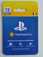 Carte d'Abonnement PlayStation Plus  12 mois , occasion d'occasion  Montpellier-