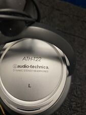 Auriculares de diadema Audio-Technica ATH-T22 - entrada conector doble negro/plateado segunda mano  Embacar hacia Argentina