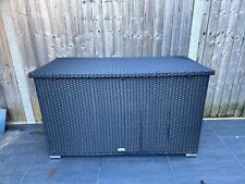 Rattan garden storage for sale  EGHAM